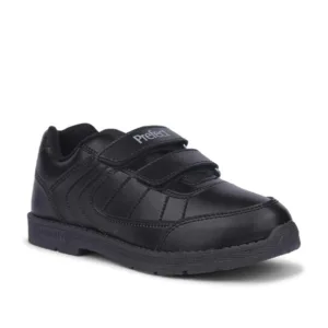 Prefect Black Velcro School Shoes